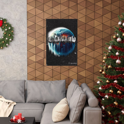 "Cold World" Vertical Poster